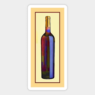 Bottle of Red Sticker